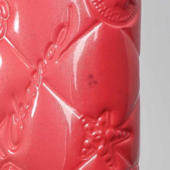 Chanel Pink Patent Leather Embossed Lucky Symbols Long Zippy Wallet - Picture 4 of 11